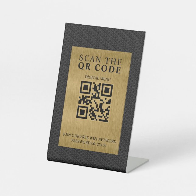 Expositor En L Black Hole Metalizado (Anverso)