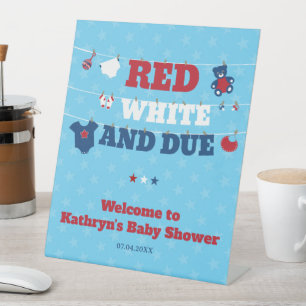 Expositor En L Blanco Rojo y Vencimiento de la Línea de Ropa Baby