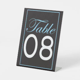 Expositor En L Blanco y negro clásicos con la mesa de guarnecido 