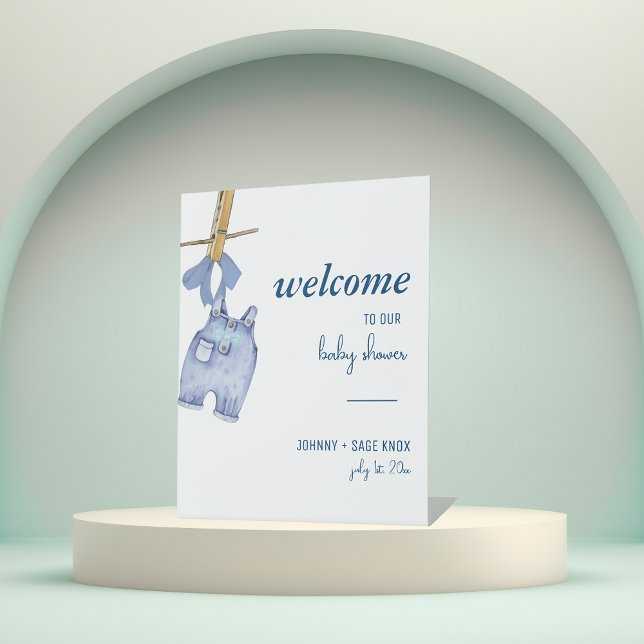 Expositor En L Blue Jean Baby | Bienvenidos a Baby Shower Tableto (Subido por el creador)
