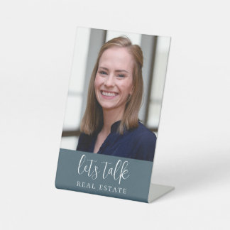 Expositor En L Blue Let's Talk Real Estate Professional