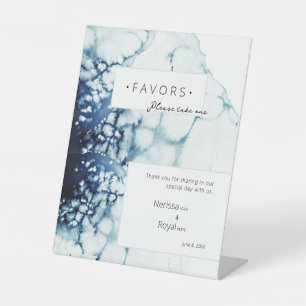 Expositor En L Blue Nautical Destination Wedding Favors