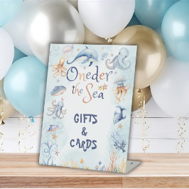 Expositor En L Blue Oneder the sea 1st birthday Gifts