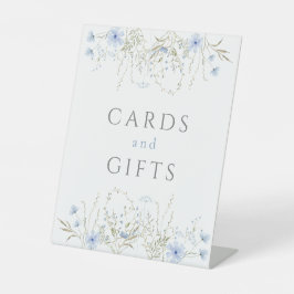 Expositor En L Blue Periwinkle Wildflower Wedding Favor Gift