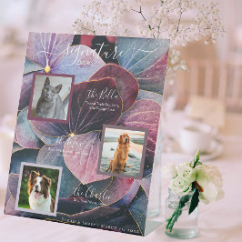 Expositor En L Blue Purple Hydrangeas 3 Mascota fotográfico