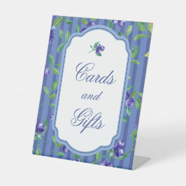 Expositor En L Blueberries Sweet Cards Gifts Baby Shower