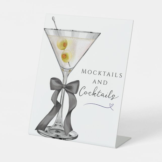 Expositor En L Bocktails & Cocktails Sucia ducha martini (Anverso)