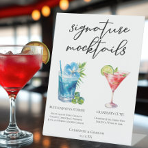 Bocktails de verano Blue Hawaiian Cranberry Cutie