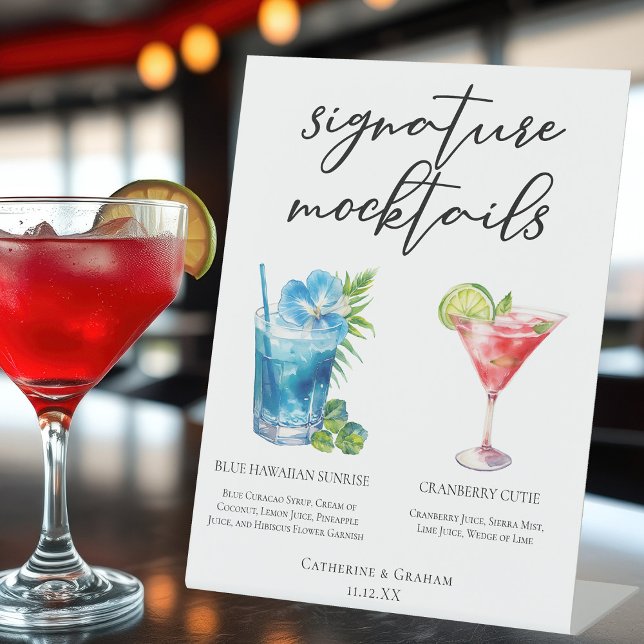 Expositor En L Bocktails de verano Blue Hawaiian Cranberry Cutie (Subido por el creador)