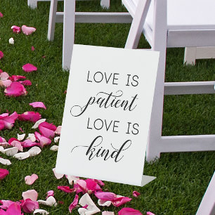 Expositor En L Boda '1 Corinthians 13:4-8 Verse' Amor es amable