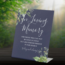 Expositor En L Boda azul de la Marina de Guerra de amor por la me