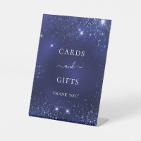 Boda azul marino chispas regalos