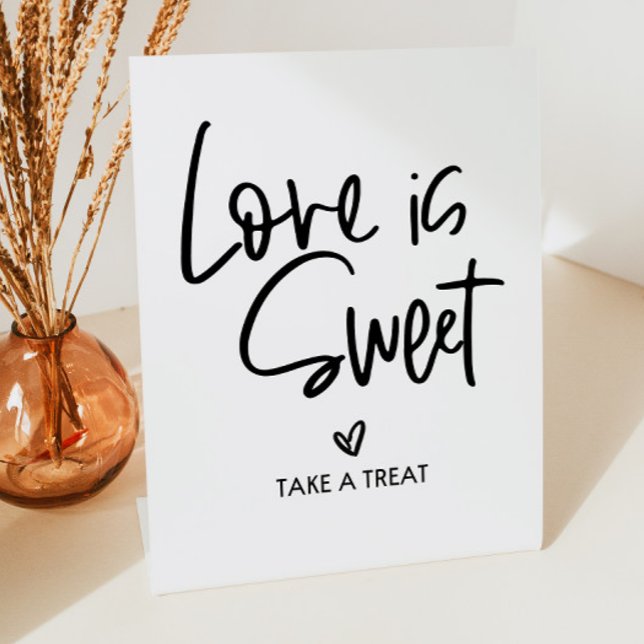 Expositor En L Boda Bridal Shower Love Is Sweet Take A Tret (Subido por el creador)