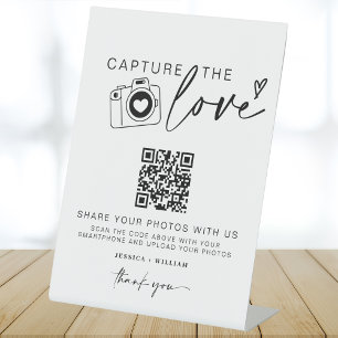 Expositor En L Boda Captura El Amor Foto compartida Código QR