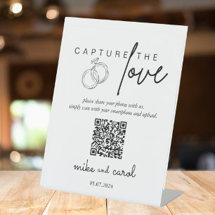 Expositor En L Boda Captura El Amor Foto compartida Código QR