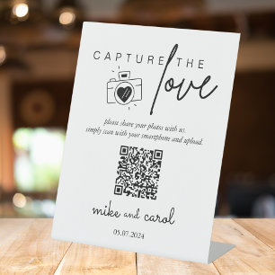 Expositor En L Boda Captura El Amor   Foto compartida Código QR