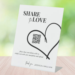 Expositor En L Boda Comparte El Amor   Foto compartida Código QR