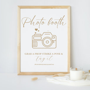 Expositor En L Boda de caligrafía minimalista - Rótulo de cuerpo
