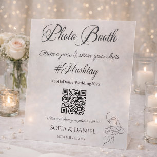 Expositor En L Boda de etiquetas de botón de exploración/Booth