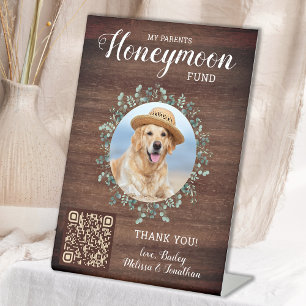 Expositor En L Boda de Mascota de fotografía de perro del Fondo d