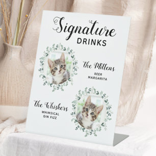 Expositor En L Boda del gato: fotografía de Personalizado 2 Masco