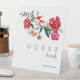 Expositor En L Boda elegante de rosas rojas