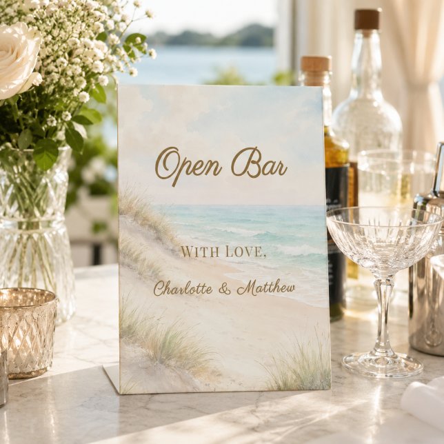 Expositor En L Boda en la costa con barra libre (Subido por el creador)