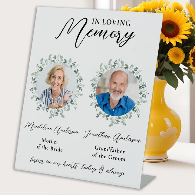 Expositor En L Boda en memoria de amor 2 foto verde (Subido por el creador)