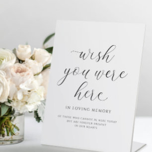 Expositor En L Boda En Memoria Te Quisimos Aquí Elegante