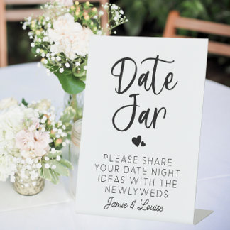 Expositor En L Boda Fecha Jar Ideas Guía Alternativa