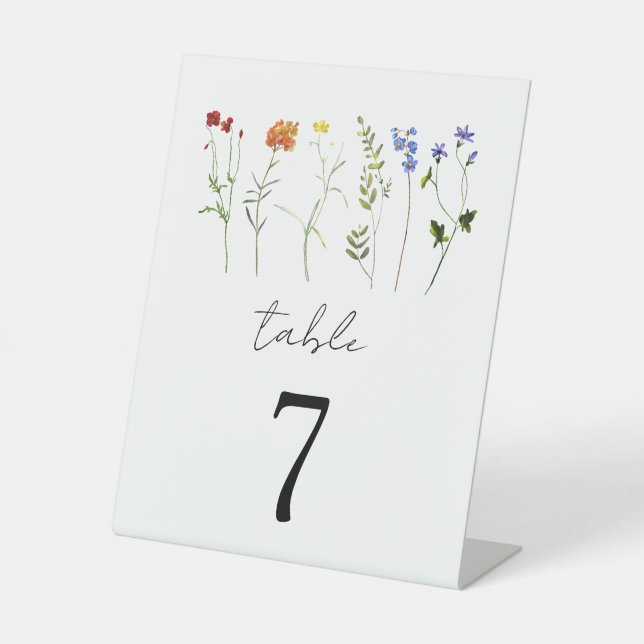 Expositor En L Boda floral minimo del Orgullo Gay LGBTQ (Anverso)