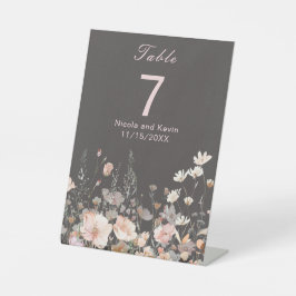 Expositor En L Boda floral rosa Rubor de primavera de flores silv