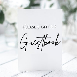 Expositor En L Boda Guestbook