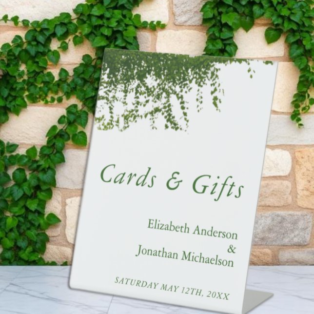 Expositor En L Boda Hanging Ivy Greenery (Subido por el creador)