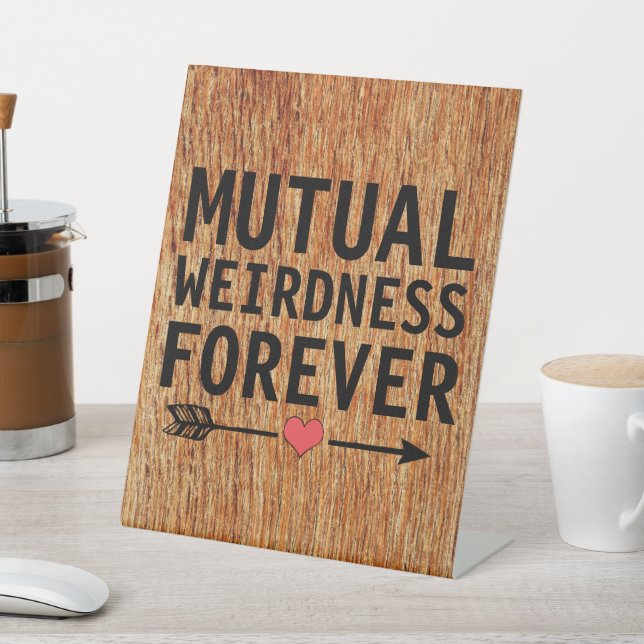 EXPOSITOR EN L BODA INUSUAL RÓTULO RÚSTICO (In Situ)