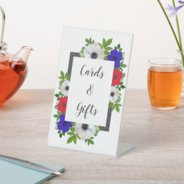 Expositor En L Boda Patriótico Panda Anemone