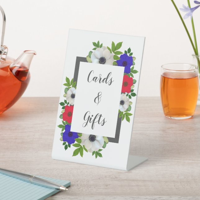 Expositor En L Boda Patriótico Panda Anemone (In Situ)