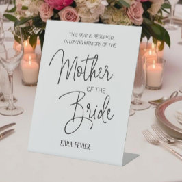 Expositor En L Boda reservada de la Madre de la Novia