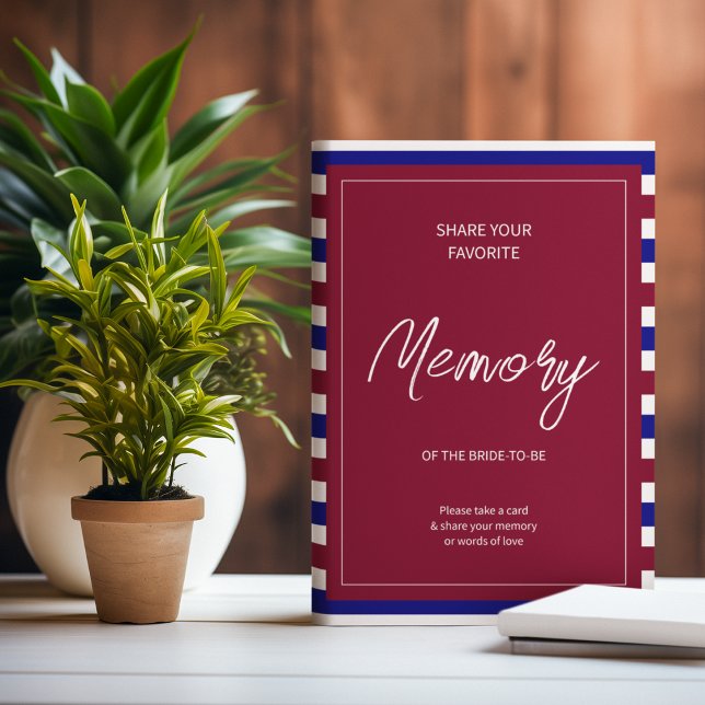 Expositor En L Boda Rojo Real y Azul (Keep a royal wedding stand on the table to remind your guests to leave a memory of yours.)