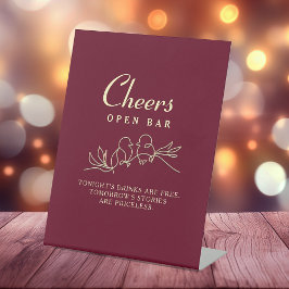 Expositor En L Boda romántico de barra abierta