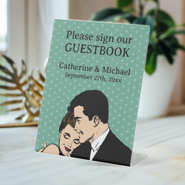 Expositor En L Boda romántico libro de historietas de arte pop de (Subido por el creador)