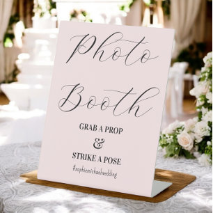 Expositor En L Boda Rubor Pink