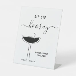 Expositor En L Boda Sip Sip Hooray Champagne Coupe Glass
