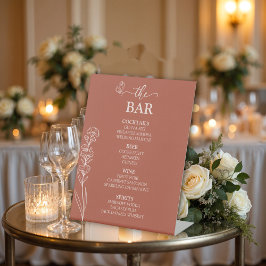 Expositor En L Boda "The Bar" de Meadow Flowers