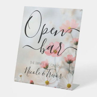 Expositor En L Bodas de flores sencillas personalizadas barra abi