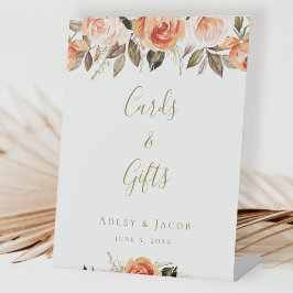 Expositor En L Boho Floral Fall Cards and Gifts Boda