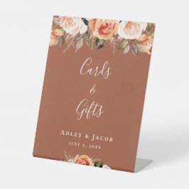 Expositor En L Boho Floral Fall Cards and Gifts Boda Personalizad