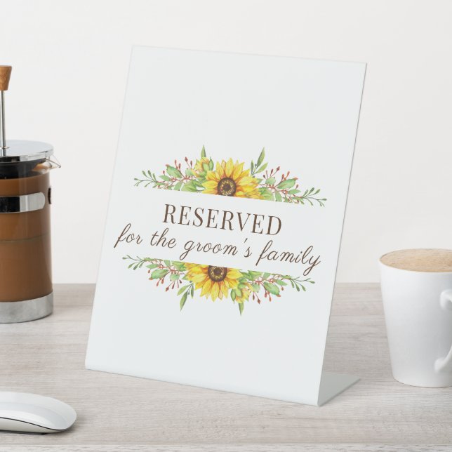 Expositor En L Boho girasoles boda romántico de verano (In Situ)