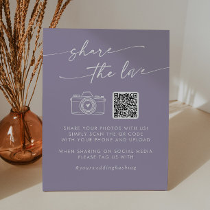 Expositor En L Boho Moda Lavender Purple comparte el código QR de