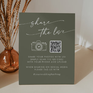 Expositor En L Boho Moda Olive Green comparte el código QR de amo